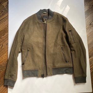 Banana Republic bomber jacket.